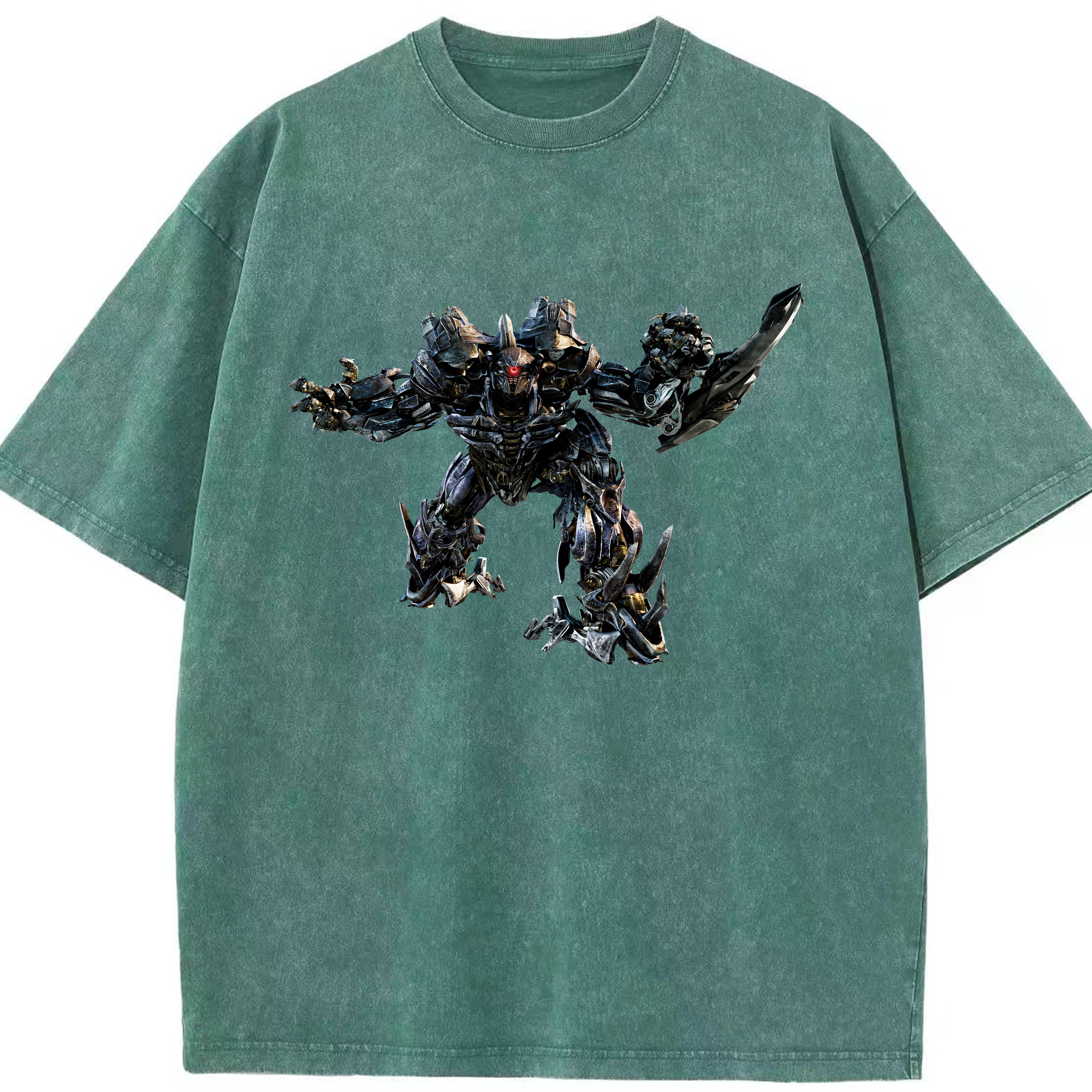 （画像用） Transformers トランスフォーマー 綿100% ヴィンテージ風 半袖Tシャツ（フロントプリント）